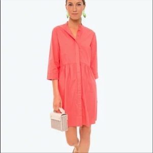 Tuckernuck Royal Pink Shirt Dress NWT